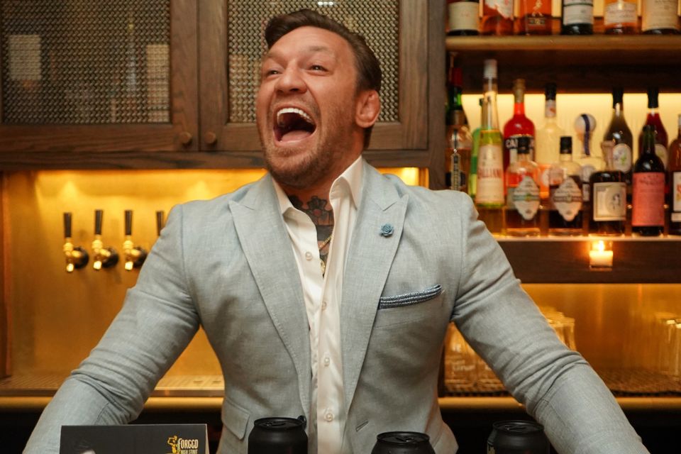 Conor McGregor first launched his stout in his pub, The Black Forge Inn
